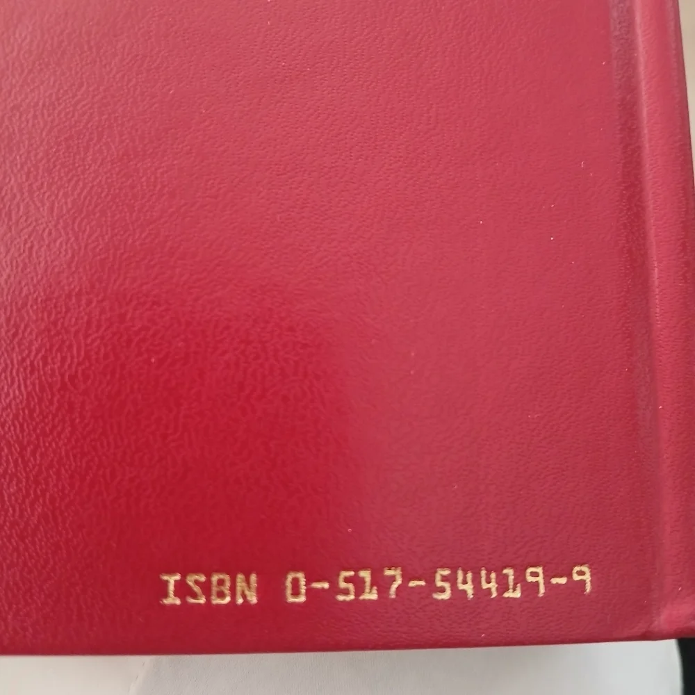 Vintage 80's Entertaining Martha Stewart Book First/15 Red Hardcover